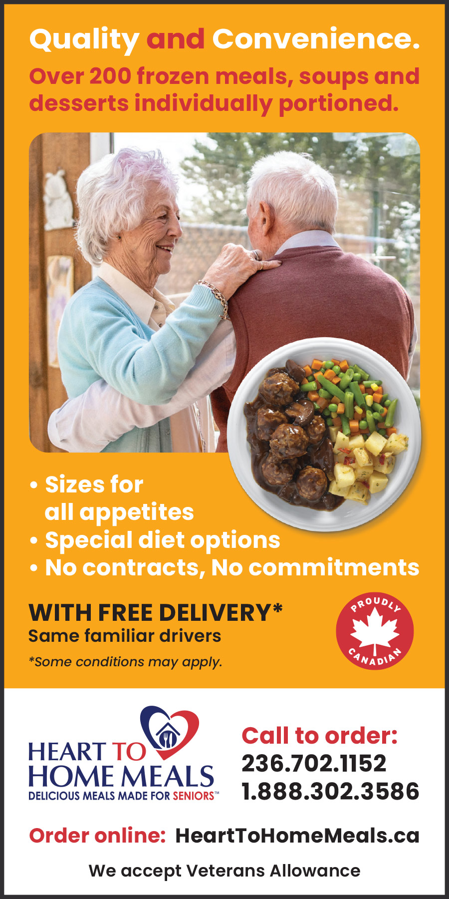 Heart to Home Meals Interior BC