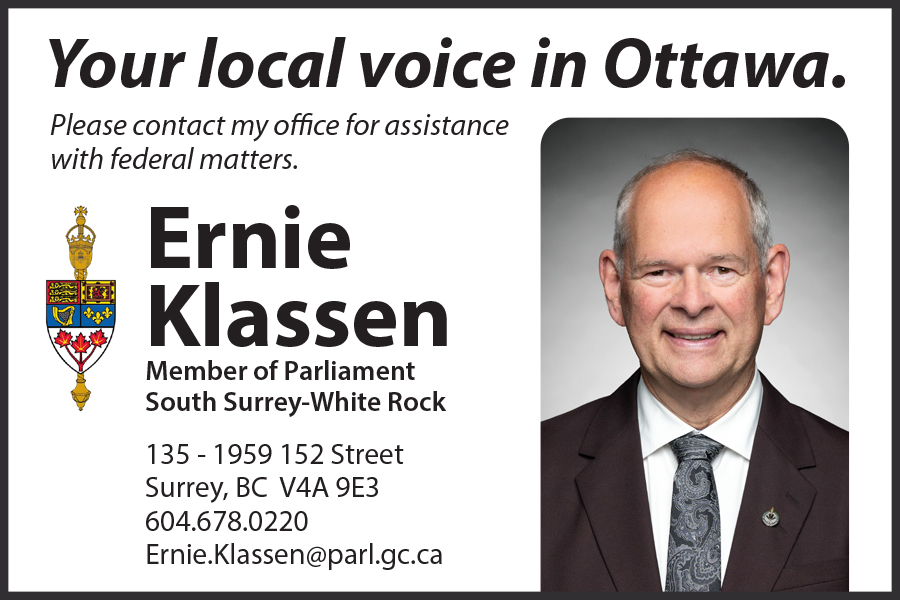 Ernie Klassen, Member of Parliament 